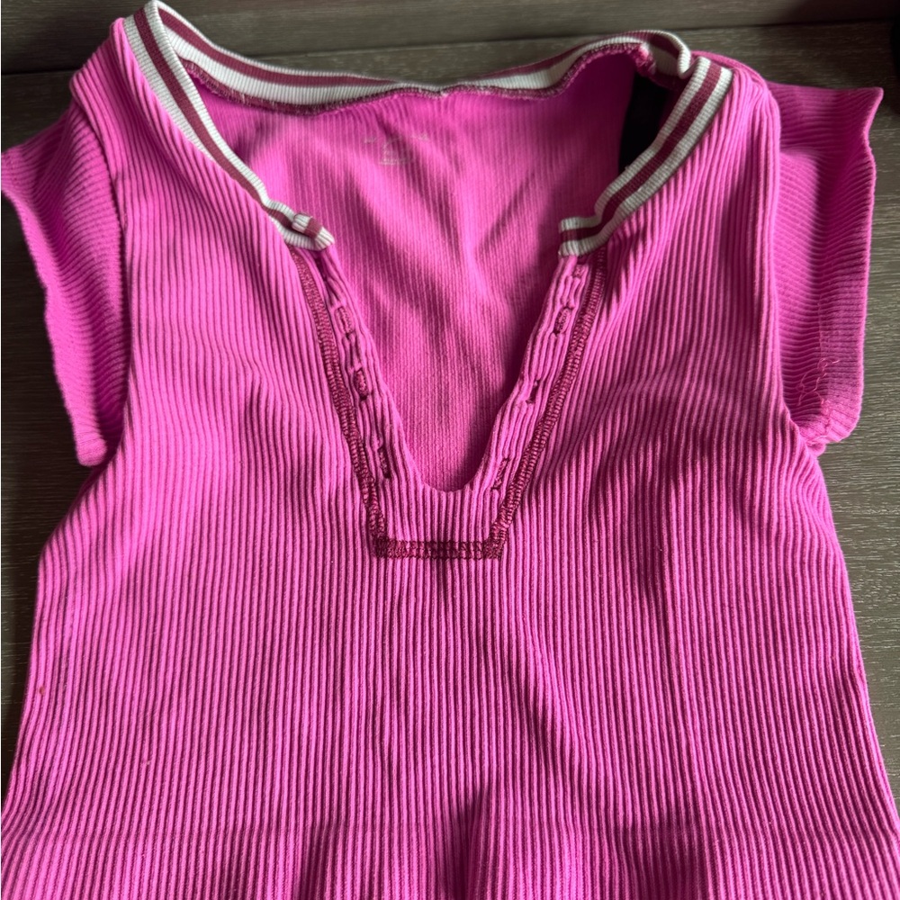 Urban Outfitters Pink Out From Under Go For Gold Top